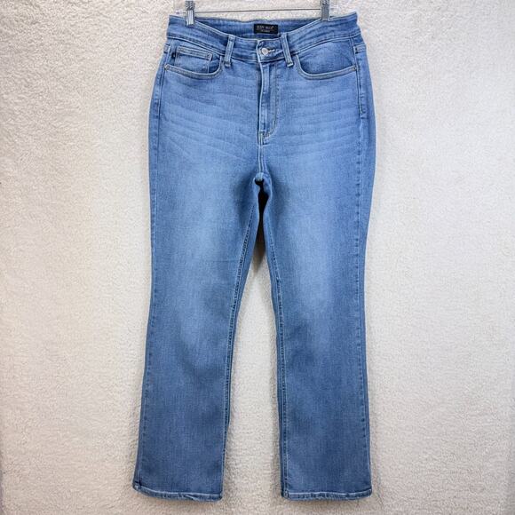 Judy Blue Boot Cut Jeans Women 14W Light Denim Stretch High Rise Casual Pockets - Picture 1 of 13